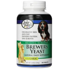 Four Paws Brewers Yeast with Garlic Tablets For Dogs and Cats 營養丸(含大蒜)(250 's)